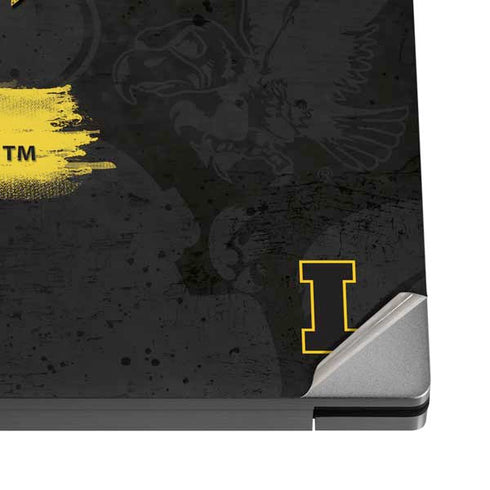 University of Iowa Hawkeyes Distressed Logo Dell XPS Skin